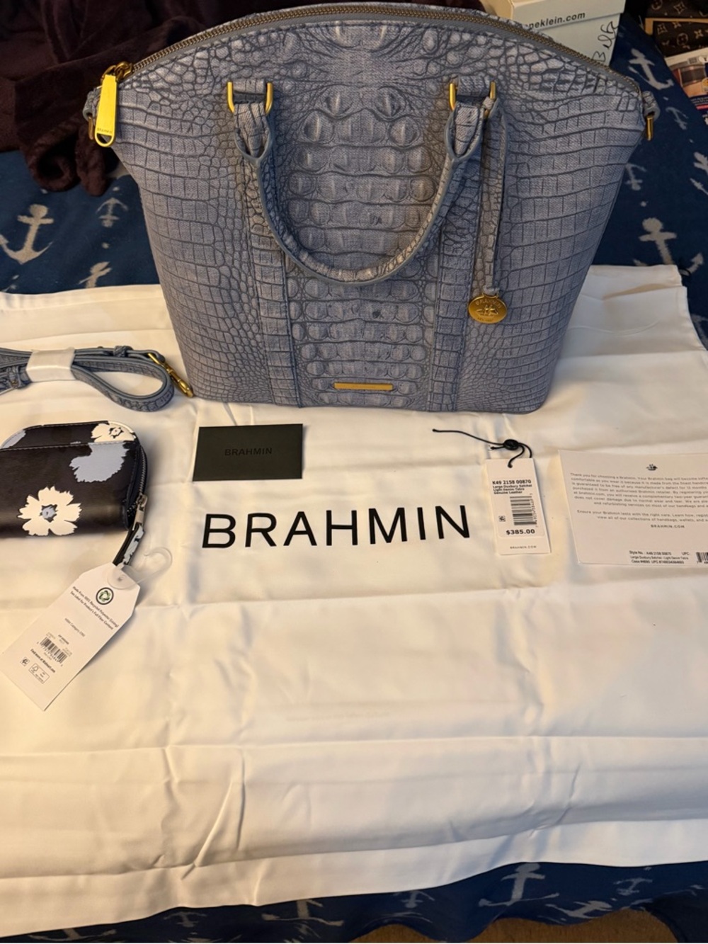 Brahmin Large Duxbury (Denim)